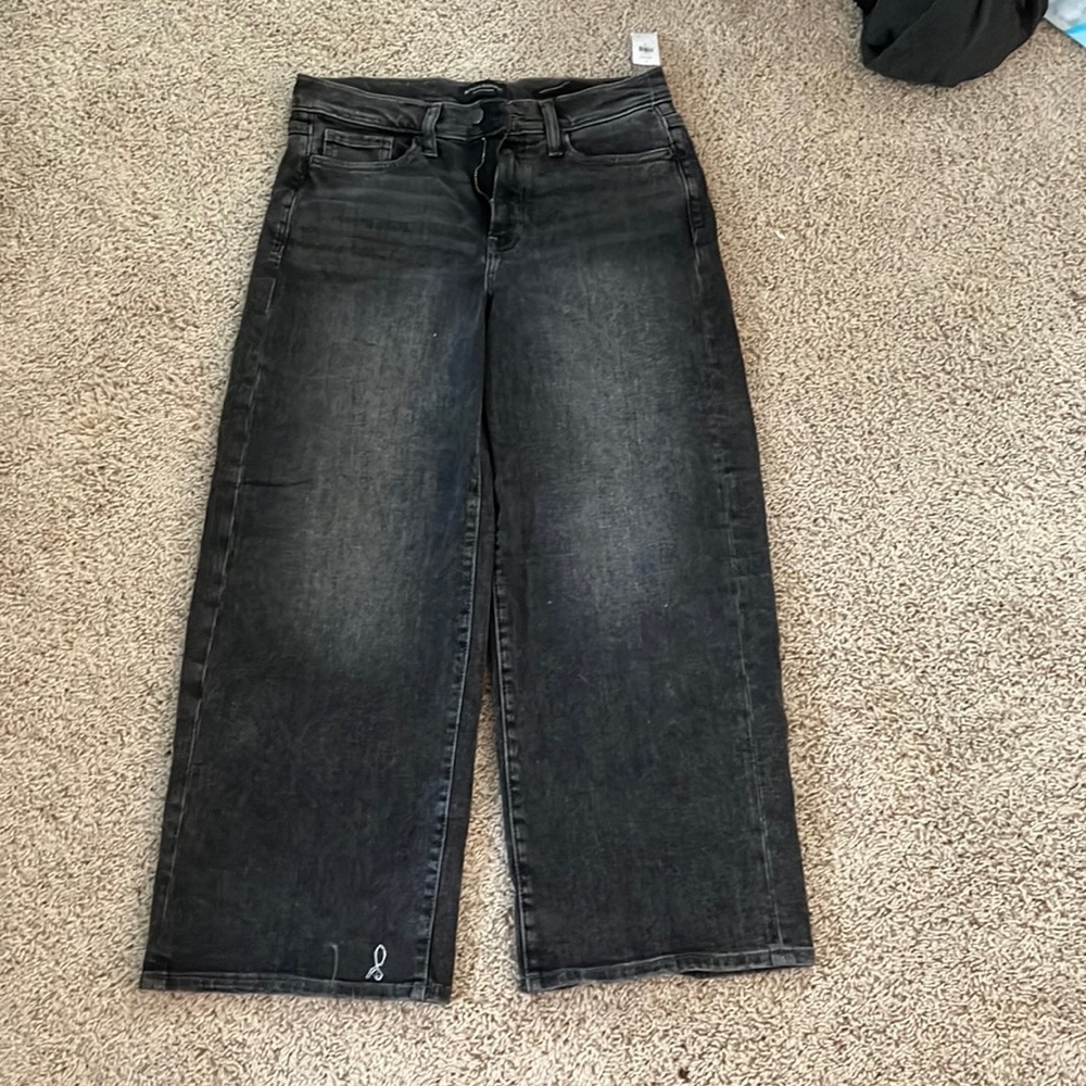 Black Wide Leg Jeans